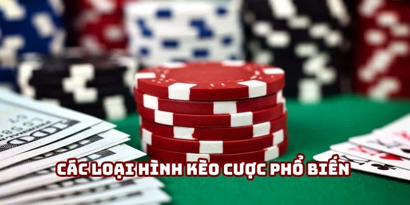 Các loại hình kèo cược phổ biến trong cá cược thể thao